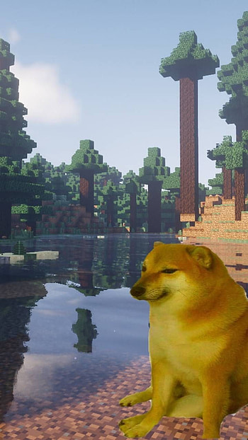 Chems Minecraft, sky, body of water HD phone wallpaper