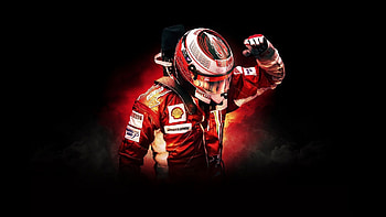 Iceman, ferrari, formula 1, raikkonen, f1 HD wallpaper