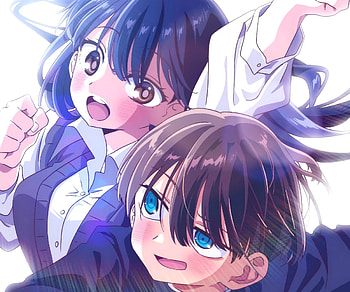 Anna Yamada & Ichikawa Kyoutarou, Anime, The Dangers in My Heart, Anna Yamada (The Dangers in My Heart), Ichikawa Kyoutarou (The Dangers in My Heart) HD wallpaper