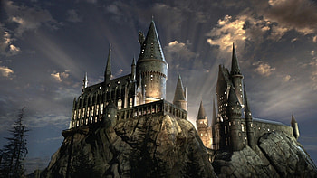 Hogwarts, Mystical school, Wizarding community, Magical ambiance HD wallpaper