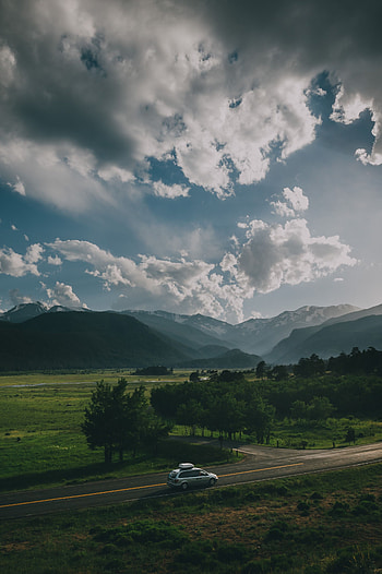 Mountains, Cars, Road, Car, Suv, Journey HD phone wallpaper