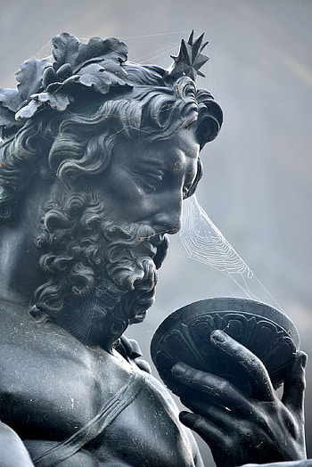 THOMAS ZHUANG: JOURNEY SERIES, “DRESDEN”, 2013. Greek sculpture, Statue, Classic sculpture, Poseidon Statue HD phone wallpaper