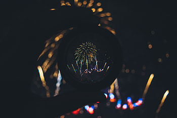 Salute, Dark, Holiday, Lens, Fireworks, Firework HD wallpaper