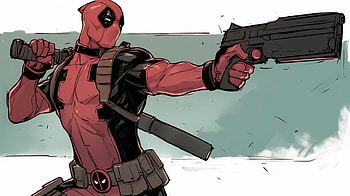 Epic Deadpool : Armed and Ready!, Comic, Deadpool, gun HD wallpaper