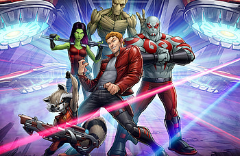 Gamora, Groot, Comics, Marvel HD wallpaper