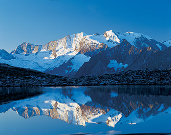 Beautiful nature, scenery, snow, nature, lake, mountain HD wallpaper