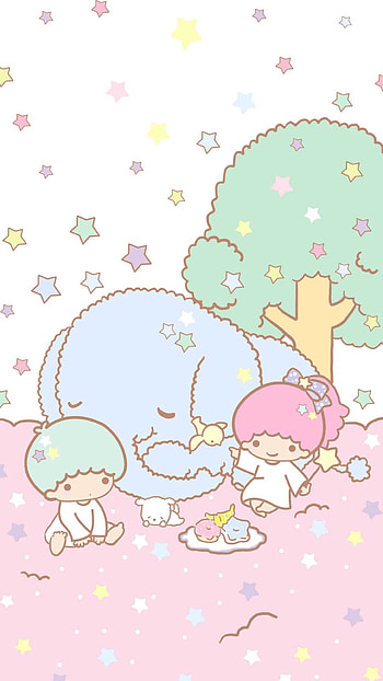Little Twin Stars Â· Sanrio Kawaii ... HD phone wallpaper