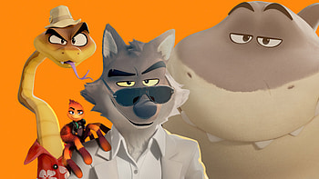 Mr. Wolf, Ms. Tarantula, Mr. Snake, Mr. Shark, Mr. Piranha The Bad Guys HD wallpaper