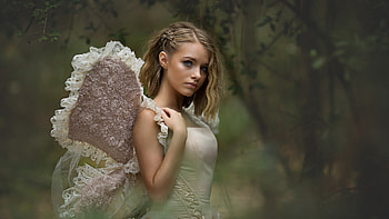 Angel, wings, girl, model, woman HD wallpaper