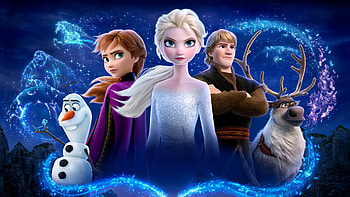 Main characters, Frozen HD wallpaper