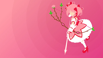 Anime, Puella Magi Madoka Magica, Madoka Kaname HD wallpaper