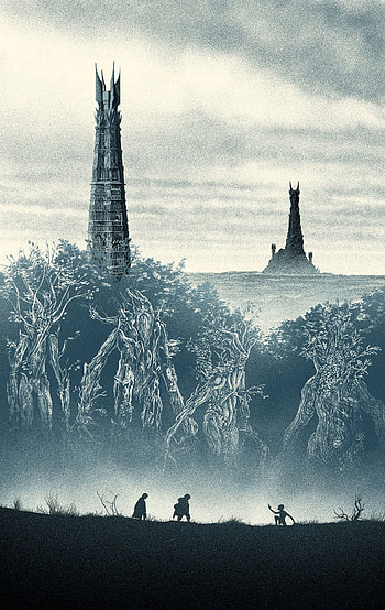 The Two Towers, Movies, The Two Towers, Poster art HD phone wallpaper