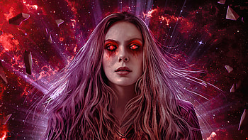 Wanda Vision Magic Girl , wanda-vision, scarlet-witch, tv-shows, poster, artstation HD wallpaper