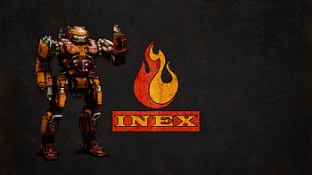 ... MWO Firestarter and INEX logo by Odanan HD wallpaper