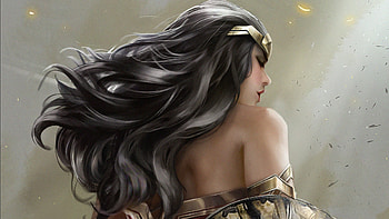 Wonder Woman Art 2018, wonder-woman, superheroes, artist, artwork, digital-art, deviantart HD wallpaper