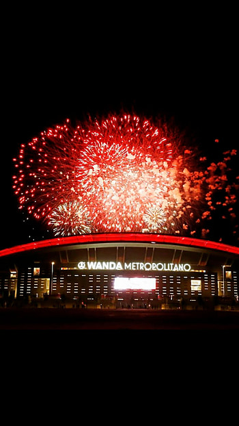 Wanda Metropolitano at, Atletico de Madrid, Wanda Matropolitano HD phone wallpaper