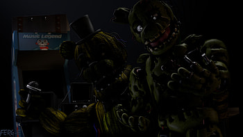 Five Nights At Freddy's, Springtrap (Five Nights At Freddy's), Video Game, Five Nights At Freddy's 3 HD wallpaper