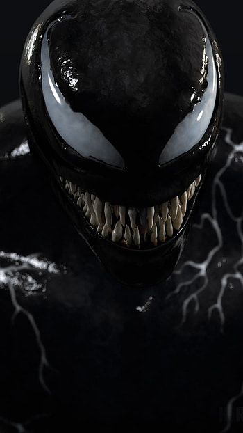 Venom, Black Background HD phone wallpaper