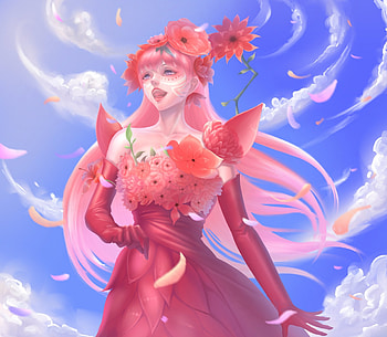 Belle, girl, anime, movie HD wallpaper