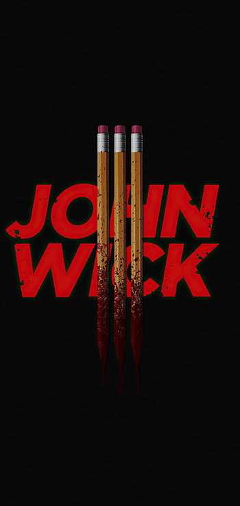John Wick, magenta, art HD phone wallpaper