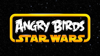 Angry Birds Star Wars Logo, Space Background HD wallpaper