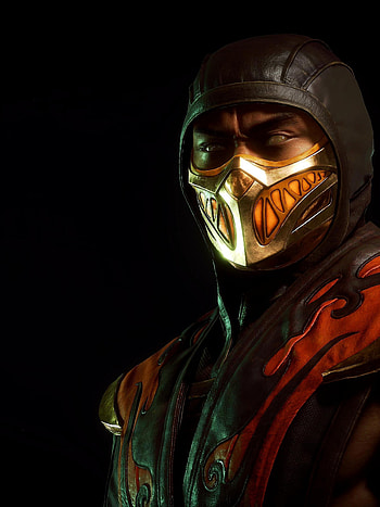 Scorpion, Mortal Kombat 11, , Stunning visuals HD phone wallpaper