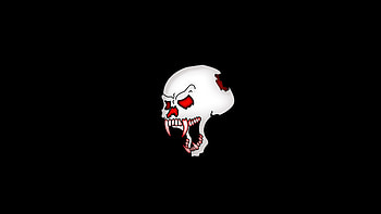 Skull Dark Black , skull, dark, black, oled, superheroes, artist, artwork, digital-art HD wallpaper