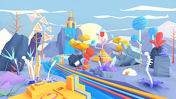 Decentraland, Virtual world, Building, Opportunity HD wallpaper