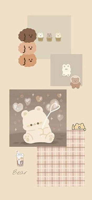 Cute Bear HD phone wallpaper