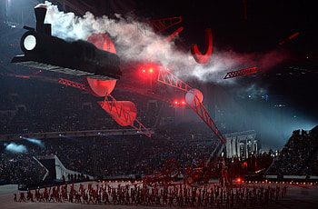 Sports, Olympics, Sochi 2014, 2014 Winter Olympics Closing Ceremony, Closing Ceremony Of The 2014 Winter Olympics HD wallpaper