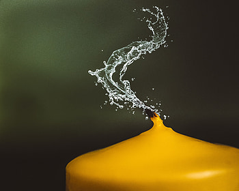 Miscellanea, Miscellaneous, Spray, Candle, Wick, Jet HD wallpaper