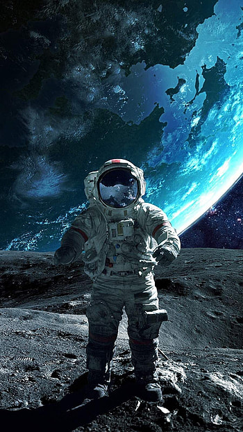 Moon Astronaut . Astronaut , Space artwork, Nasa , Astronaut X HD phone wallpaper