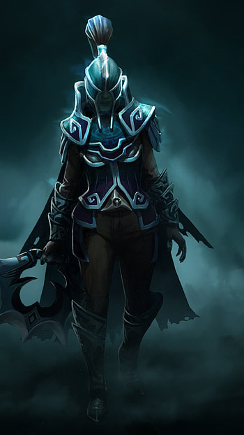 Dota 2, Figure of chaos, Epic battle, Warrior's might HD phone wallpaper