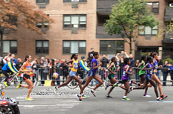 Marathon, NYC Marathon, Historic moments, 6sqft publication HD wallpaper