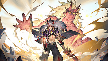 Arataki Itto Genshin Impact HD wallpaper