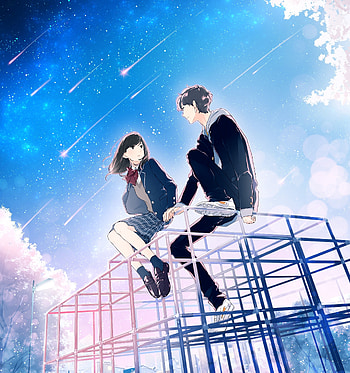 Friends, anime, original HD phone wallpaper