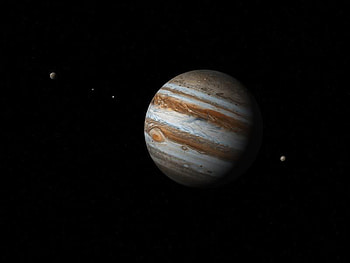 Beyond, outerspace, striped, round, brown, planet, solid, layers, space, levels HD wallpaper