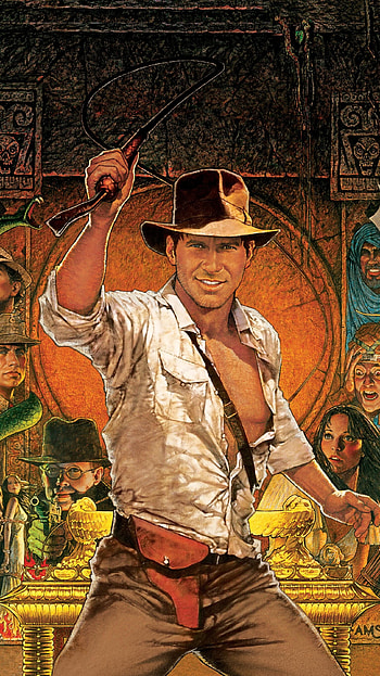 Indiana Jones and the Raiders of the Lost Ark, Harrison Ford HD phone wallpaper