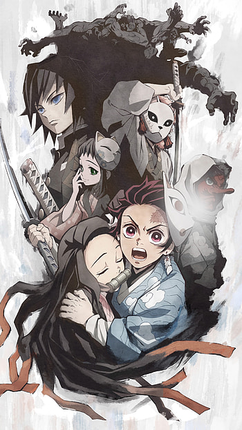 Tanjirou Kamado, Nezuko Kamado, Kimetsu no Yaiba , resolution HD phone wallpaper