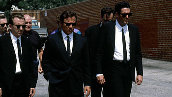 Reservoir Dogs, Iconic visuals, Tension-filled, Cinematic brilliance HD wallpaper