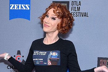 Kathy Griffin, Pill addiction, Personal struggles, Comedic perspective HD wallpaper
