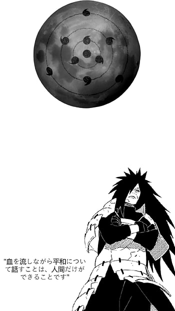 madara, naruto, moon, uchiha, otaku, manga, weeb, anime, naruto shippuden HD phone wallpaper