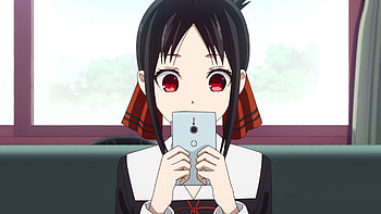 Kaguya Shinomiya, Anime character, Intricate artwork, Emotional expression HD wallpaper