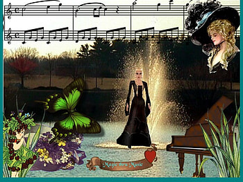 Magic thru Music, animal, faery, abstract, fantasy HD wallpaper