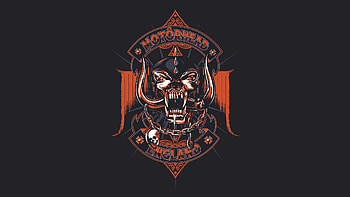 Motorhead logo, Hard rock symbol, Snaggletooth design, Musical legacy HD wallpaper