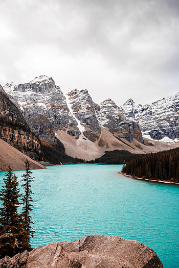 Landscape, Nature, Water, Mountains, Lake HD phone wallpaper
