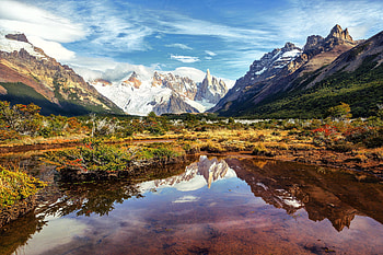 Patagonia, Andes, background HD wallpaper