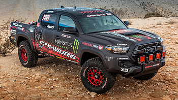 TRD Pro Race Truck, Toyota Tacoma HD wallpaper