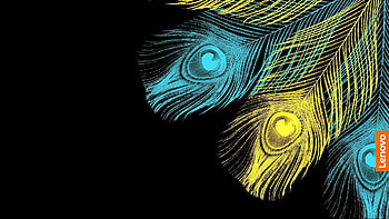 Lenovo, Artistic trick, Cartoon art, Sensory delight HD wallpaper