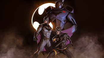 Super Heavy, batman, robin, superheroes, artwork, art, digital-art, artstation HD wallpaper